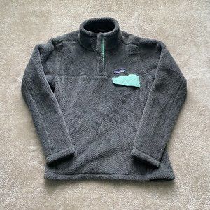 Patagonia Re-tool Snap-T Fleece Pullover - women's small/medium